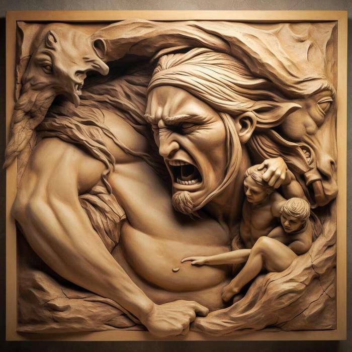 نموذج ثلاثي الأبعاد لآلة CNC 3D Art 